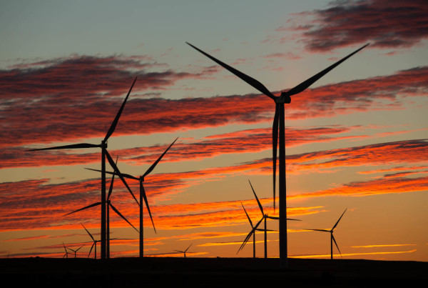 energia eolica in italia tramonto