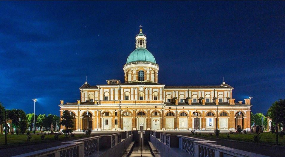 Il Santuario di Caravaggio illuminato dai LED per un risparmio del 70%