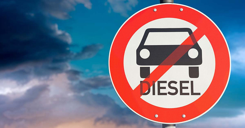 diesel vietato 2020