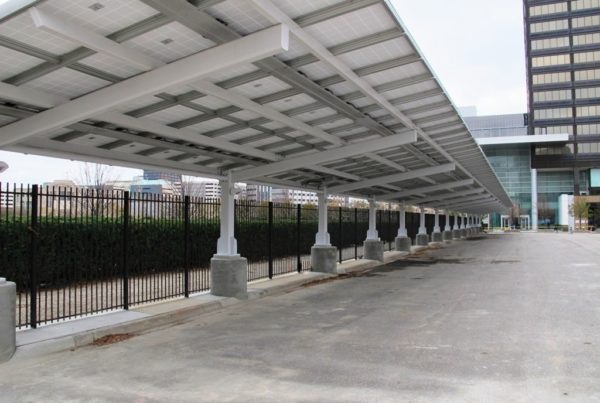 tettoia auto fotovoltaico