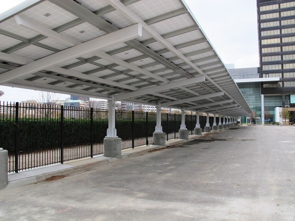 tettoia auto fotovoltaico