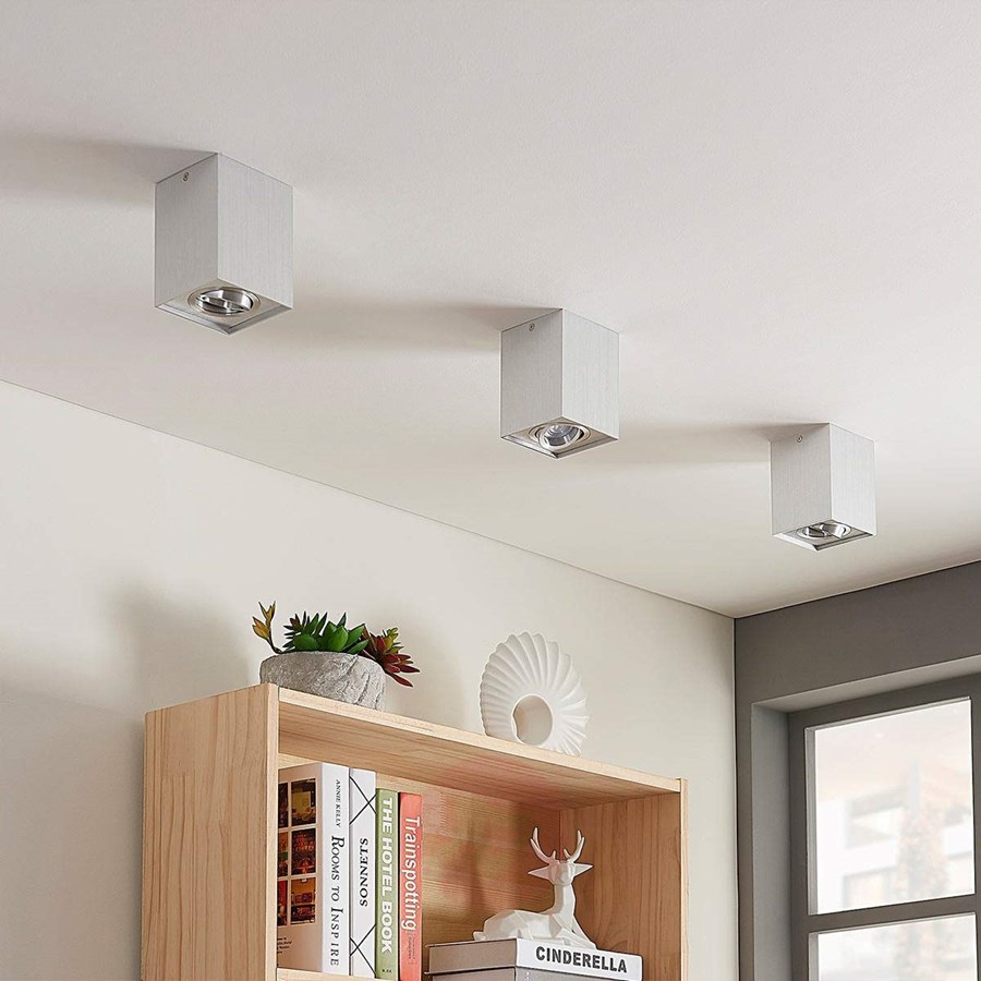 faretto da soffitto a parallelepipedo